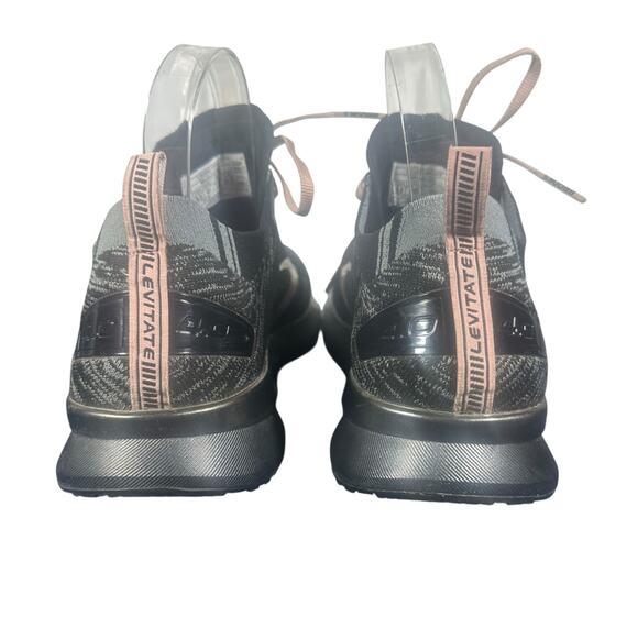 Brooks Levitate 4.0 Sz 9.5 Running Shoes Black Gray Coral Sneakers Lightweight - Picture 4 of 10